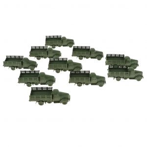 Jouet de camion modèle de véhicule pour enfants, cadeaux de Noël pour enfants, 10 pièces