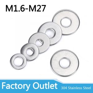 M3M2M2.5M1.6M4M5M6M8M10M12M16M20M24M27 GB97 A2 entretoise 304 rondelle en acier inoxydable joint uni