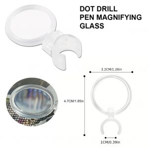 Stylo loupe pour peinture au diamant, outil de loupe, porte-stylo, stylo pour dessin, broderie