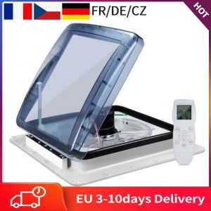 10/3 vitesses RV ventilateur capteur de pluie t&eacute;l&eacute;commande caravane RV toit lucarne camping-car