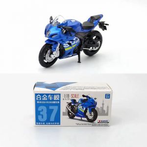 Échelle 1:18 Alliage GSX-R1000 et Moto en plastique pour Collection Ami Enfants Cadeau