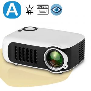 AUN-Mini budgétaire portable pour home cinéma, A2000, 3D, LED, Smartphone, TV, laser, Full HD, vidéo
