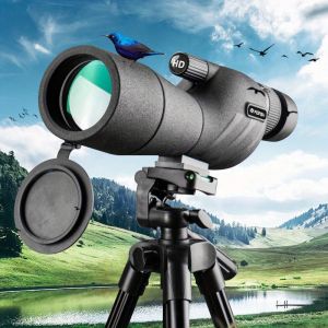 Télescope monoculaire transparent, télescope monoculaire à fréquence variable, adapté au camping en