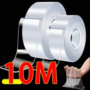 Nano ruban adh&eacute;sif Double face Extra r&eacute;sistant, ruban d&eacute;coratif Transparent et &eacute;tanche, &eacute;pais et