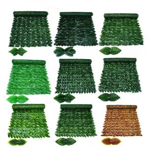 Pour la maison, jardin extérieur, balcon, décoration, fausse plante, hierre artificiel, haie,