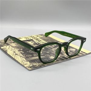 Monture de lunettes pour hommes Johnny Depp Lemtosh Style lunettes lentille transparente marque