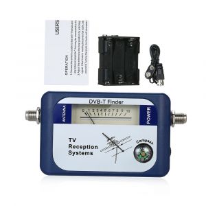 Détecteur d'antenne TV numérique DVB-T, compteur de Signal aérien terrestre, pointeur, systèmes de