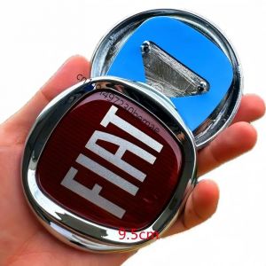 Emblème de capot avant de voiture Fiat, accessoires de calandre, taxable, Grande Punto 500, Tipo