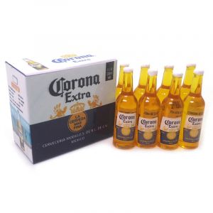 1 ensemble 1:12 maison de poupée Miniature Corona étui à bière modèle bricolage enfant jouet