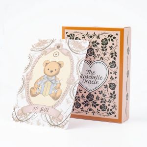 Cartes Oracle Rosebelle 10.2x7.2Cm A 65 cartes Version anglaise Oracle Deck Divination fête bureau