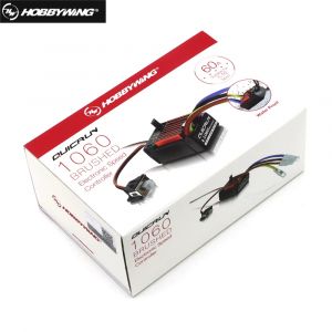 HobbyWing QuicRun 1060 60A contrôleur de vitesse électronique brossé ESC pour voiture RC 1:10