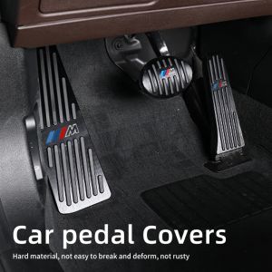 Repose-pieds, coussinets de pédale de frein à carburant, accessoires de voiture pour BMW série 3 5
