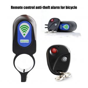 Sonnette d'alarme antivol sans fil pour vélo, sonnette électrique pour moto, serrures de klaxon