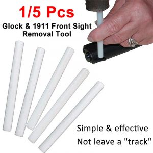 Outil de poinçonnage de dérive de vue avant en queue d'aronde en Nylon, pour Glock ou Colt 1911,