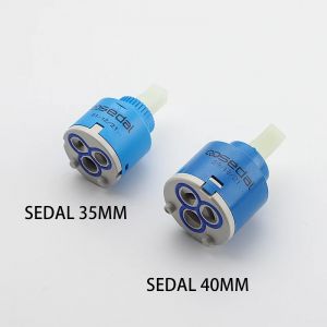 1PC SEDAL 35mm/40mm économie d'eau remplacement bobine en céramique remplacement robinet cartouche