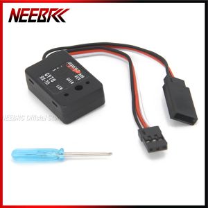NEEBRC RX-7D Mini Gyroscope de voiture Micro DC 4.8-7.4V pour véhicule de course RC modèle de bateau