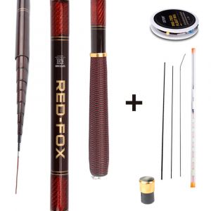 Goture &ndash; Kit de canne &agrave; p&ecirc;che t&eacute;lescopique en Fiber de carbone, canne Tenkara de 3 &agrave; 7.2m avec