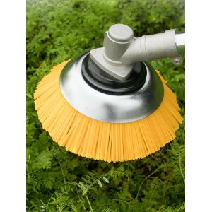 Tête de débroussailleuse à mauvaises herbes de 8 pouces, tête de tondeuse à gazon universelle, roue