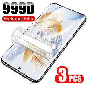 Film hydrocoagulable fin, 3 pièces, pour HUAWEI Honor 90 Pro 80 70 60 50 Pro Plus SE X7 X9 X8 X9a