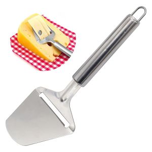 Râpe à fromage portative en acier inoxydable, raboteuse, couteau de cuisine, coupe-beurre, trancheur
