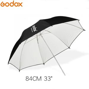 Godox – parapluie lumineux réfléchissant noir et blanc, 33 pouces, 83cm, pour photographie en Studio