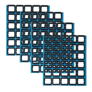 120 pièces clavier mécanique Sandwich coton modulaire EVA mousse Pad unique axe EVA mousse Pad Inter