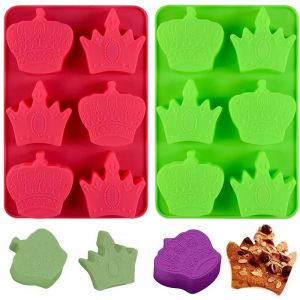 Moules à savon en Silicone, couronne impériale, Mini moule à gâteau, gelée, Pudding, Muffin, pain,