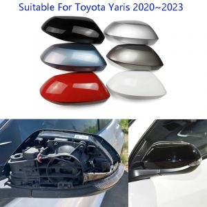 Accessoires de voiture pour Toyota Yaris 2020 ~ 2024, couvercle de rétroviseur, coque de rétroviseur