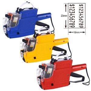Étiqueteuse de prix à deux lignes à 10 chiffres MX-6600, pistolet d'étiquette de prix, 2 lignes,