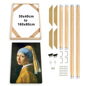 Cadre photo image toile en bois grandes tailles 30x40 40 x 60, 50 x 70, 60 x 80, 60 x90 160x80cm