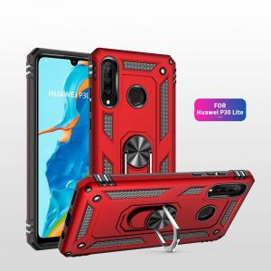 Pour Huawei P30 Lite étui antichoc pour Huawei P40 Lite E Pro P30 Pro P20 Lite P Smart Z 5G anneau