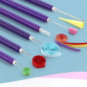 Outils de Quilling en papier, Kit fendu, stylo à aiguille de Quilling à friser roulant fait à la