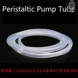 Tube de pompe péristaltique 1/5M ID 0.8 1 1.6 2 2.4 3.2 4.8 6.4 7.9 9.6mm, tuyau en Silicone souple,