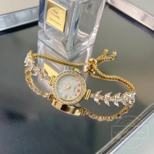 Montre pour femme sir&egrave;ne cha&icirc;ne lumi&egrave;re luxe diamant r&eacute;glage gratuit Bracelet or Beimu dames mode