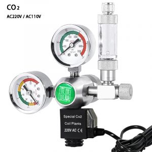 Régulateur de CO2 pour Aquarium, Kit solénoïde magnétique, clapet anti-retour, accessoires pour