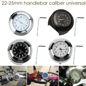 Montre de guidon de moto Shoous, horloge à quartz étanche, mode légère, équipement d'horloge pour