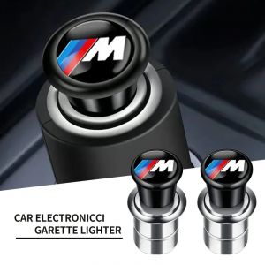 Allume-cigare intérieur de voiture, 1 pièce, emblème de prise d'alimentation pour BMW M Performance