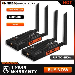 Extension sans fil 250M 5.8Ghz, transmetteur et récepteur HDMI sans fil pour appareil photo DSLR,