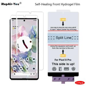 Protecteur d'écran HD en TPU souple, 3 pièces, pour Google Pixel 9 Pro XL 8 Pro Pixel 7 6 Pro 7A 6A