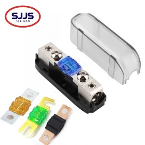 【1 ensemble 1 pièces】 bloc porte-fusible de voiture Audio Auto Mini ANL AFS avec fusible 20A 30A 40A