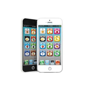 T&eacute;l&eacute;phone portable anglais pour enfants, &eacute;clairage couleur, jouet de puzzle, machine d'&eacute;ducation