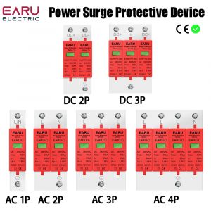 Dispositif de Protection contre les surtensions, parafoudre SPD, maison basse tension, 1/2/3/4