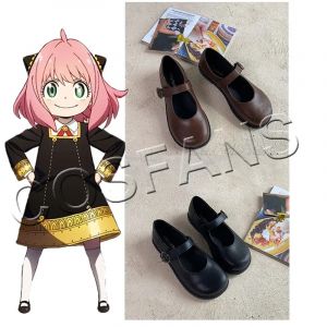 Anya Forger Anime Cosplay Chaussures, Éventuelles Lolita, Plateforme, Uniforme Sв, Chaussures