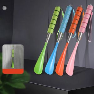 Chausse-pied à Long manche 29cm-70cm, klaxon télescopique en métal Portable à Long manche pour