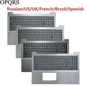 Clavier d'ordinateur portable russe/&eacute;tats-unis/royaume-uni/fran&ccedil;ais/br&eacute;sil/espagnol pour Lenovo