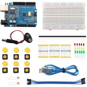 Kit de d&eacute;marrage &eacute;lectronique pour UNO R3 Ardu37, circuit imprim&eacute; &eacute;lectronique, programmable,
