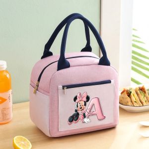 Minnie Mouse sac à déjeuner Portable étanche thermique isolé boîte à déjeuner Bento pochette sac