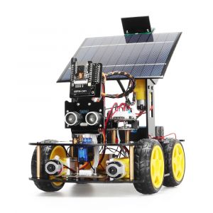 Kit de voiture Robot Programmable pour Arduino, caméra professionnelle ESP32, ensemble de suivi et