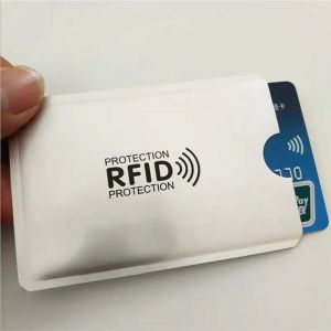 5-20 pi&egrave;ces Anti Rfid porte-carte NFC blocage lecteur serrure ID porte-carte bancaire &eacute;tui