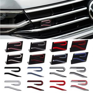 Autocollant de coffre de calandre avant de voiture, Logo R, accessoires pour Volkswagen VW GTI Rline